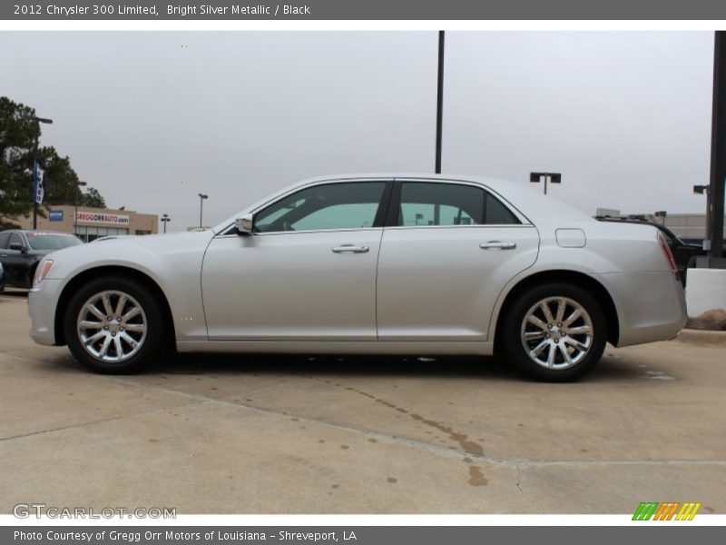 Bright Silver Metallic / Black 2012 Chrysler 300 Limited