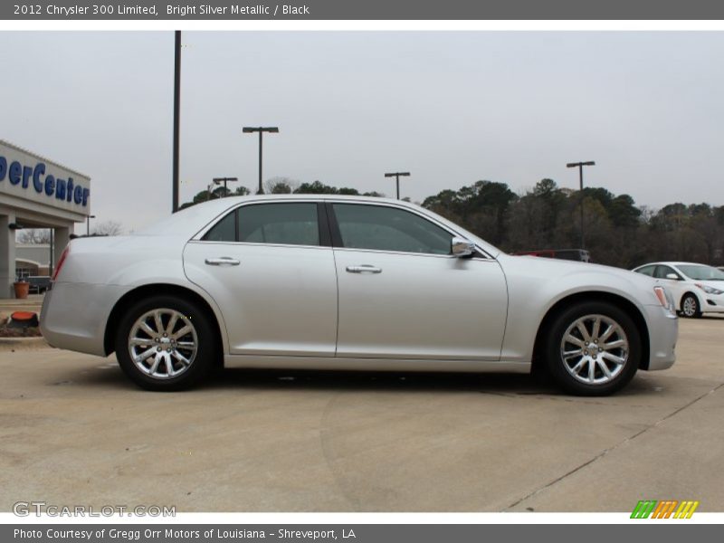 Bright Silver Metallic / Black 2012 Chrysler 300 Limited