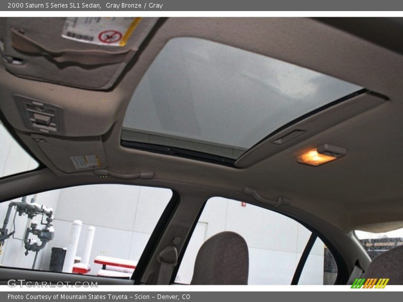 Gray Bronze / Gray 2000 Saturn S Series SL1 Sedan
