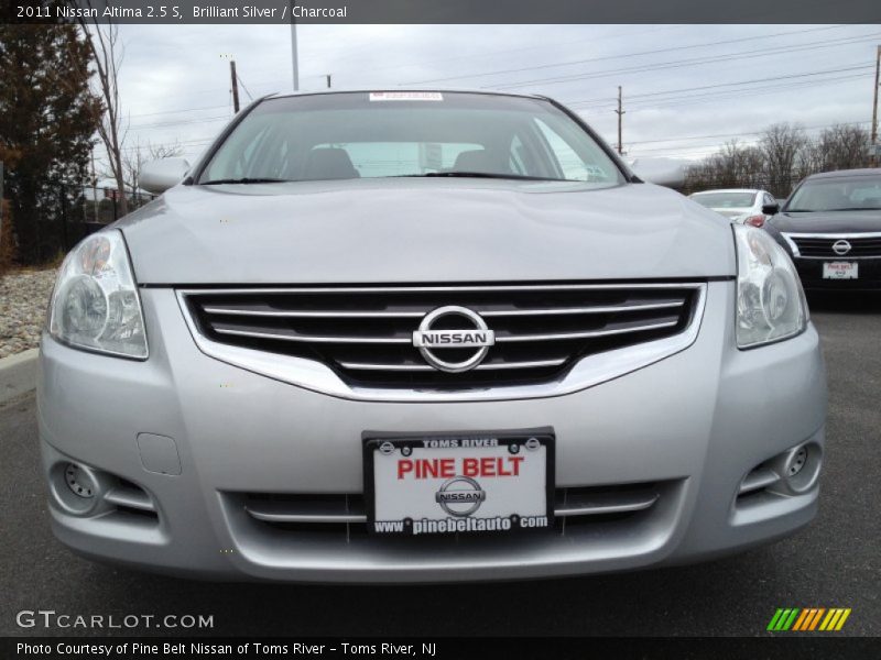 Brilliant Silver / Charcoal 2011 Nissan Altima 2.5 S