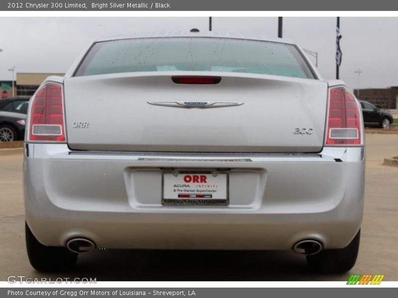 Bright Silver Metallic / Black 2012 Chrysler 300 Limited