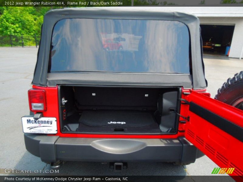 Flame Red / Black/Dark Saddle 2012 Jeep Wrangler Rubicon 4X4