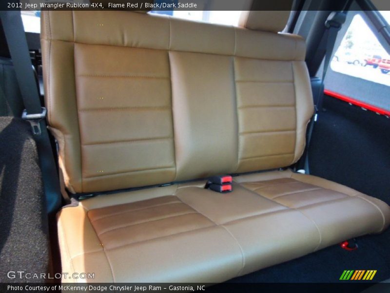 Flame Red / Black/Dark Saddle 2012 Jeep Wrangler Rubicon 4X4