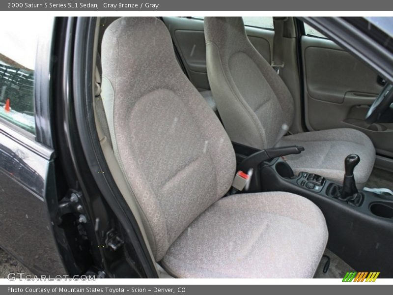 Gray Bronze / Gray 2000 Saturn S Series SL1 Sedan