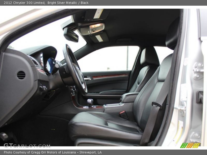 Bright Silver Metallic / Black 2012 Chrysler 300 Limited