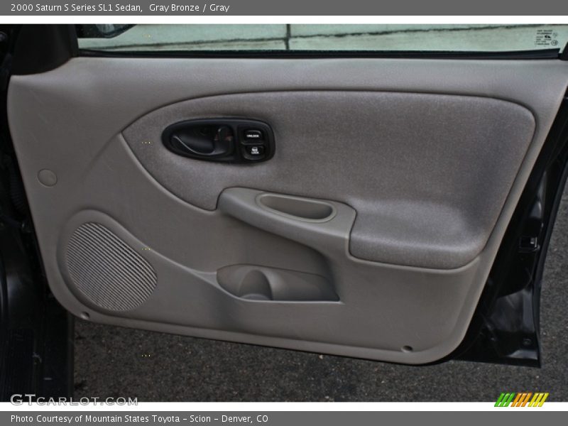 Gray Bronze / Gray 2000 Saturn S Series SL1 Sedan