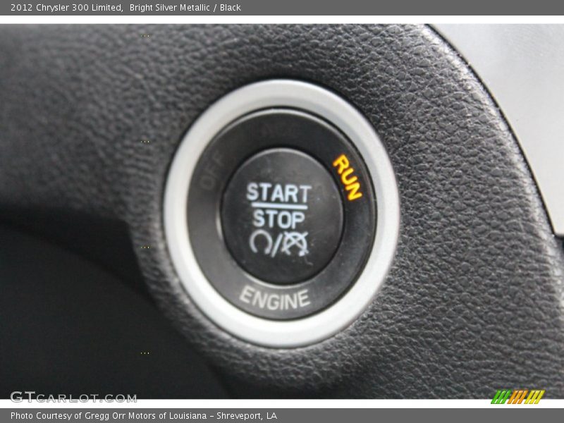 Bright Silver Metallic / Black 2012 Chrysler 300 Limited