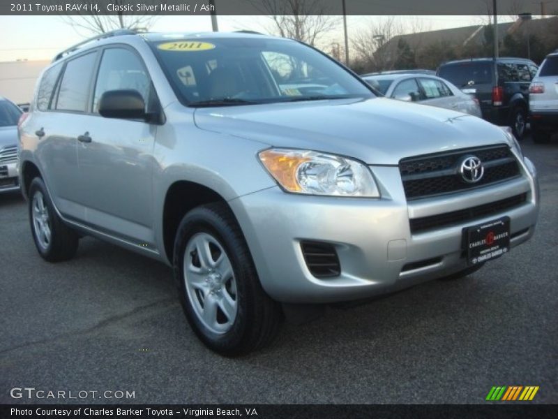 Classic Silver Metallic / Ash 2011 Toyota RAV4 I4