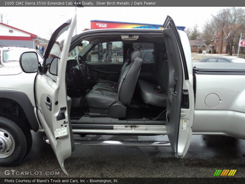 Silver Birch Metallic / Dark Pewter 2005 GMC Sierra 3500 Extended Cab 4x4 Dually