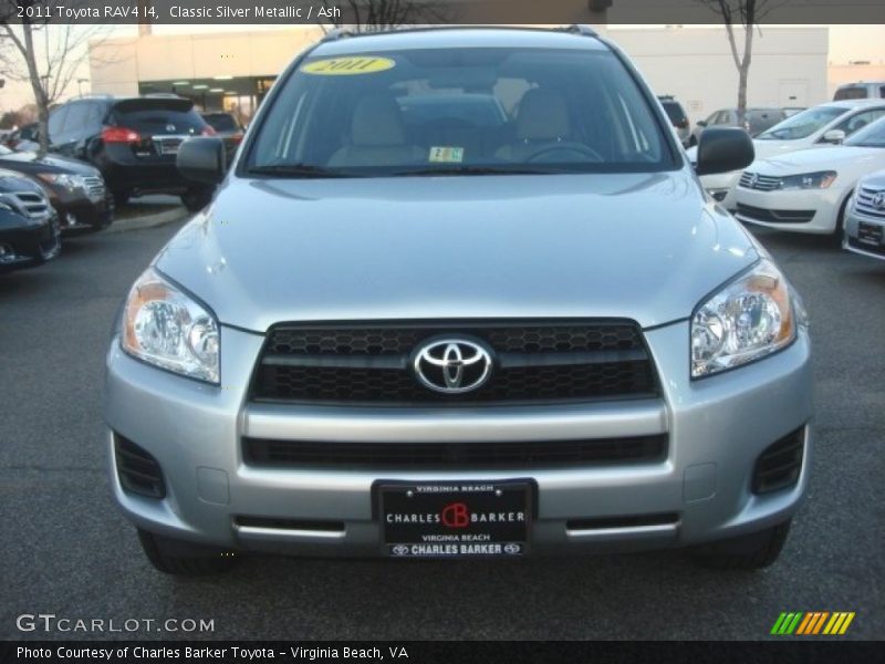 Classic Silver Metallic / Ash 2011 Toyota RAV4 I4
