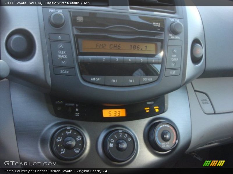 Classic Silver Metallic / Ash 2011 Toyota RAV4 I4