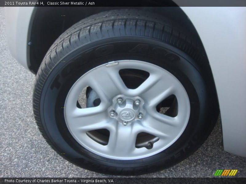 Classic Silver Metallic / Ash 2011 Toyota RAV4 I4