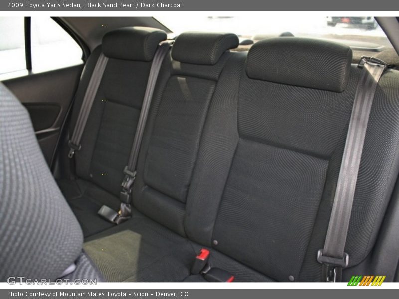 Black Sand Pearl / Dark Charcoal 2009 Toyota Yaris Sedan