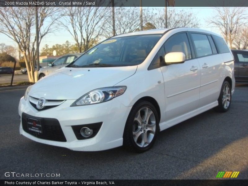 Front 3/4 View of 2008 MAZDA5 Sport