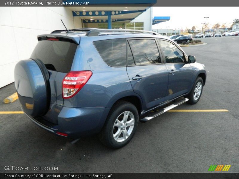 Pacific Blue Metallic / Ash 2012 Toyota RAV4 I4
