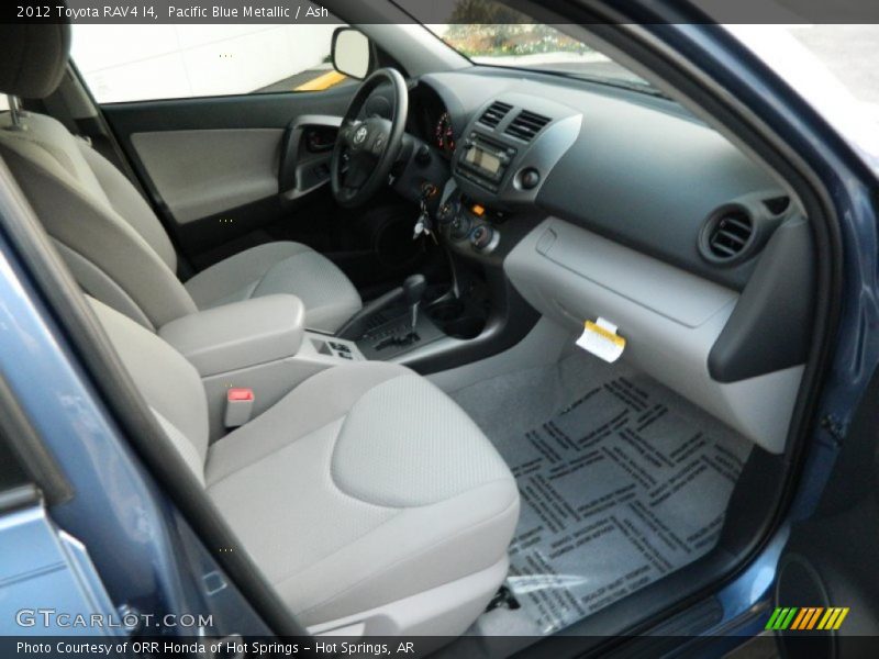 Pacific Blue Metallic / Ash 2012 Toyota RAV4 I4