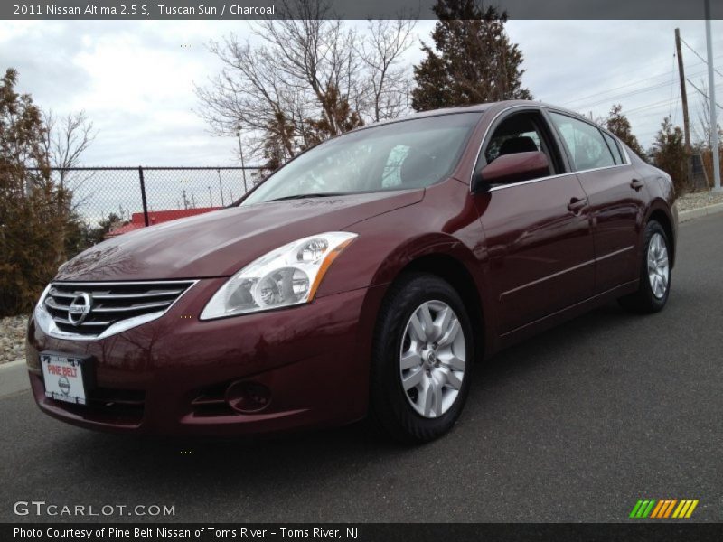 Tuscan Sun / Charcoal 2011 Nissan Altima 2.5 S