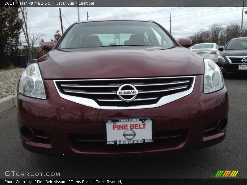 Tuscan Sun / Charcoal 2011 Nissan Altima 2.5 S