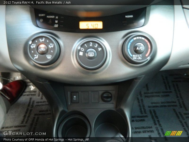 Pacific Blue Metallic / Ash 2012 Toyota RAV4 I4