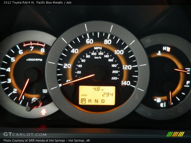  2012 RAV4 I4 I4 Gauges