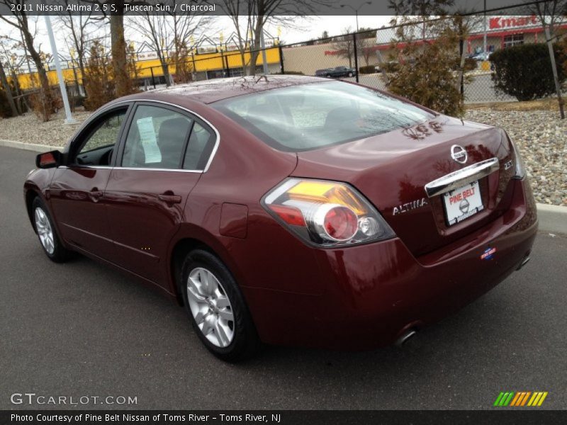 Tuscan Sun / Charcoal 2011 Nissan Altima 2.5 S