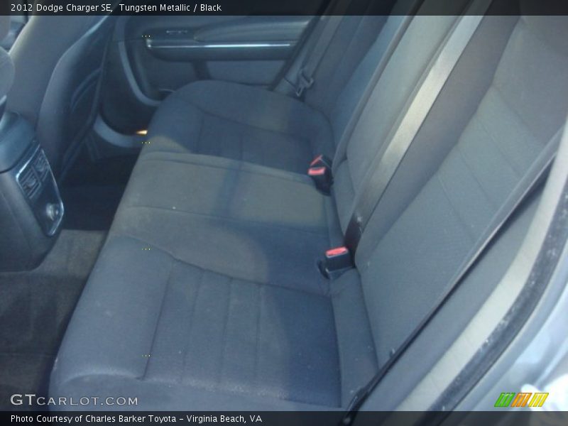 Tungsten Metallic / Black 2012 Dodge Charger SE