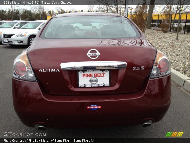 Tuscan Sun / Charcoal 2011 Nissan Altima 2.5 S