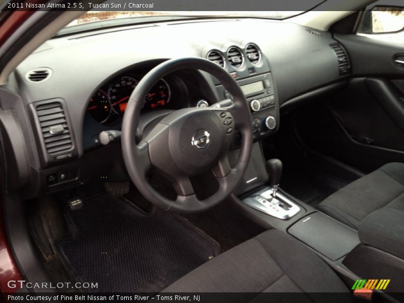 Charcoal Interior - 2011 Altima 2.5 S 