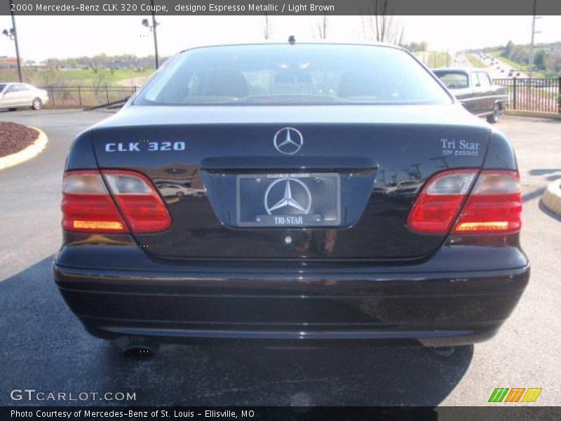 designo Espresso Metallic / Light Brown 2000 Mercedes-Benz CLK 320 Coupe