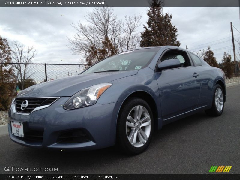 Ocean Gray / Charcoal 2010 Nissan Altima 2.5 S Coupe