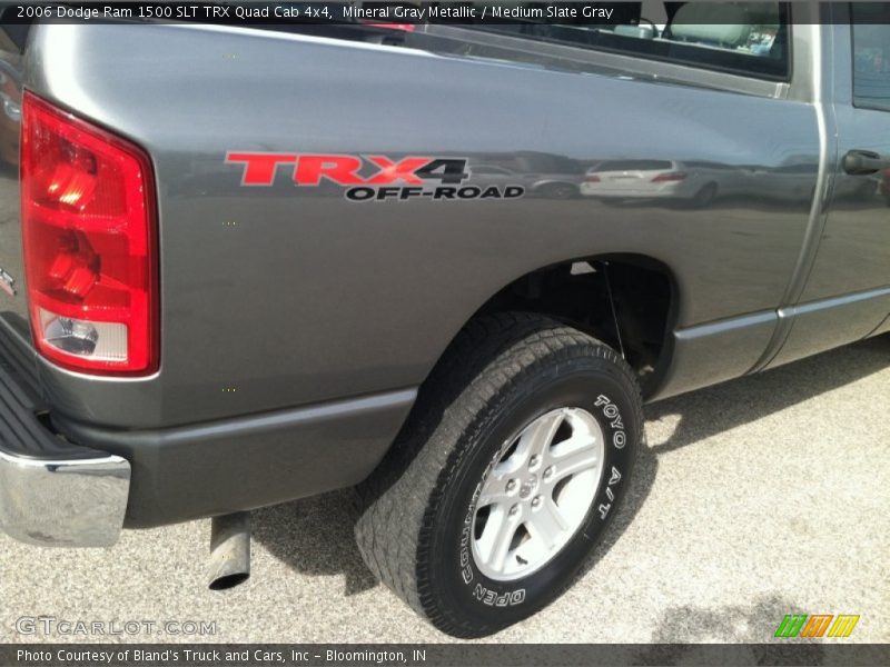 Mineral Gray Metallic / Medium Slate Gray 2006 Dodge Ram 1500 SLT TRX Quad Cab 4x4