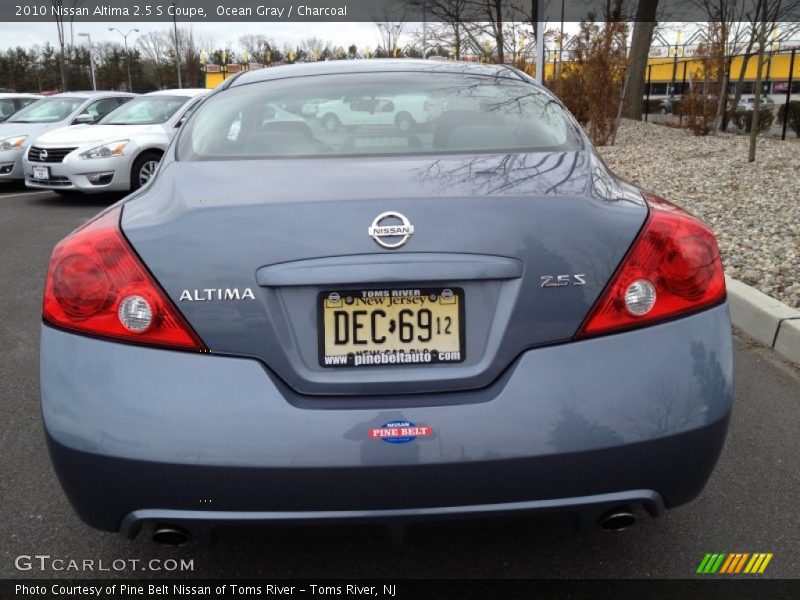 Ocean Gray / Charcoal 2010 Nissan Altima 2.5 S Coupe