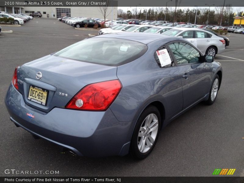 Ocean Gray / Charcoal 2010 Nissan Altima 2.5 S Coupe