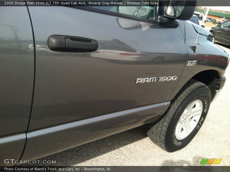 Mineral Gray Metallic / Medium Slate Gray 2006 Dodge Ram 1500 SLT TRX Quad Cab 4x4