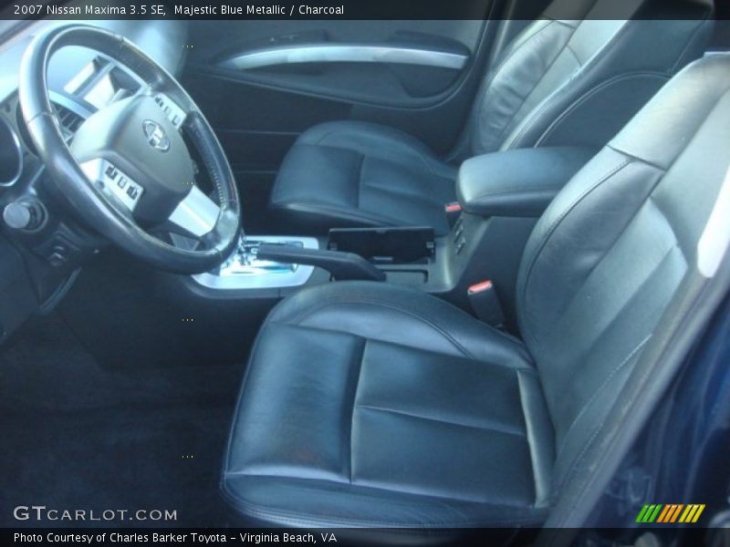 Front Seat of 2007 Maxima 3.5 SE