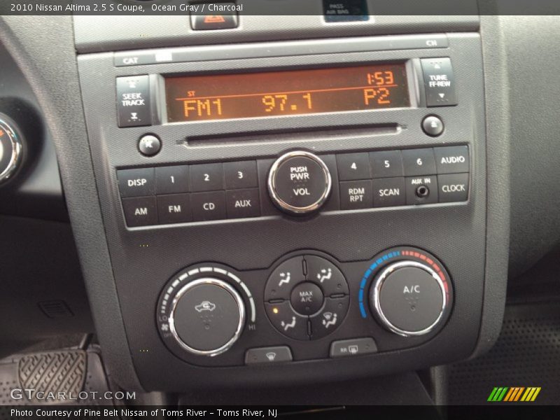 Ocean Gray / Charcoal 2010 Nissan Altima 2.5 S Coupe