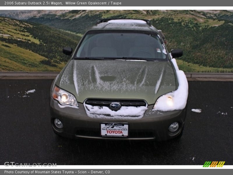 Willow Green Opalescent / Taupe 2006 Subaru Outback 2.5i Wagon