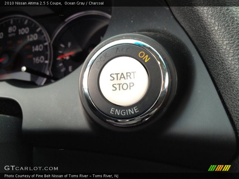 Ocean Gray / Charcoal 2010 Nissan Altima 2.5 S Coupe