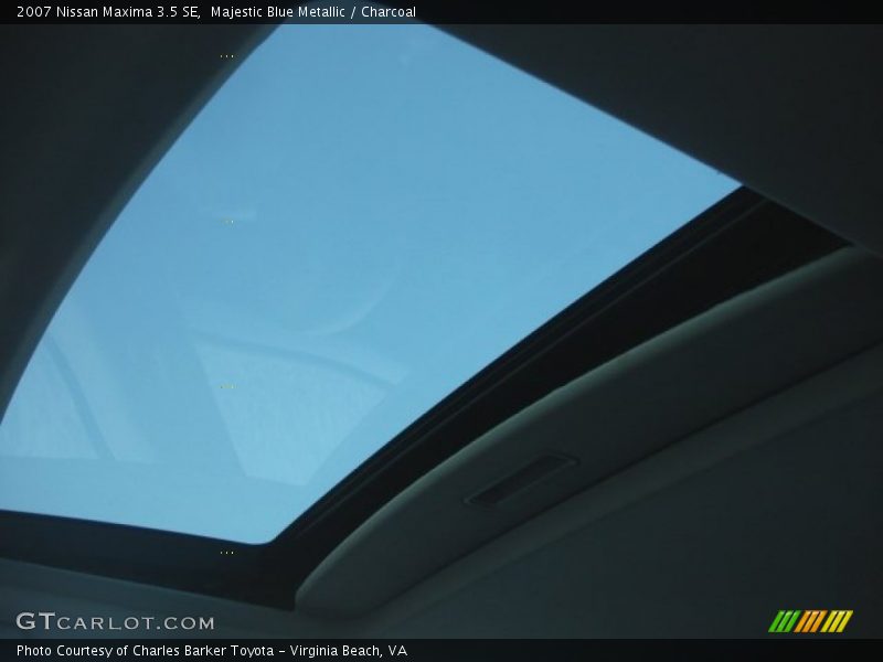 Majestic Blue Metallic / Charcoal 2007 Nissan Maxima 3.5 SE