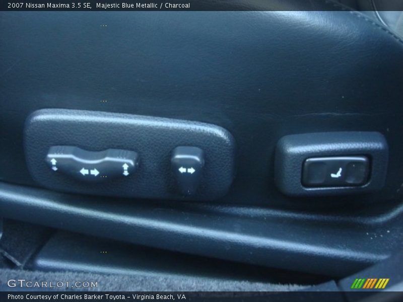 Majestic Blue Metallic / Charcoal 2007 Nissan Maxima 3.5 SE