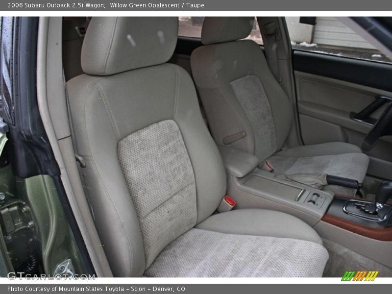 Willow Green Opalescent / Taupe 2006 Subaru Outback 2.5i Wagon