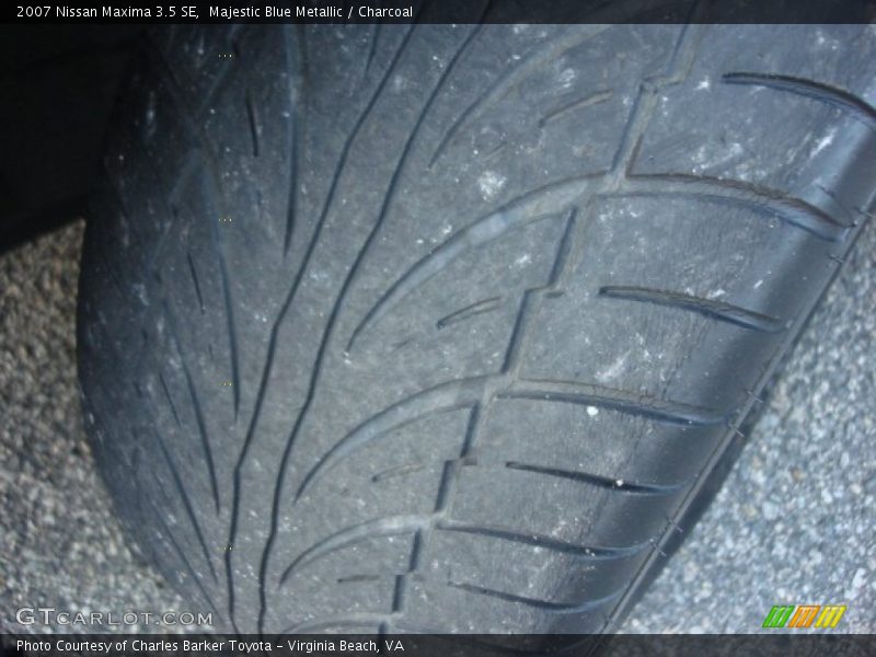 Majestic Blue Metallic / Charcoal 2007 Nissan Maxima 3.5 SE