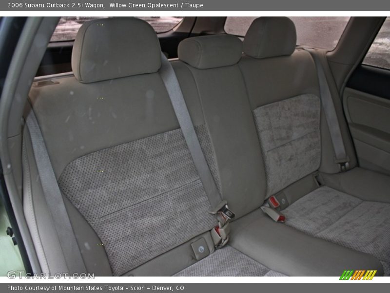 Willow Green Opalescent / Taupe 2006 Subaru Outback 2.5i Wagon