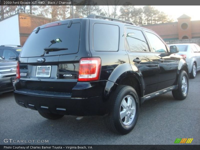 Black / Charcoal 2009 Ford Escape XLT 4WD