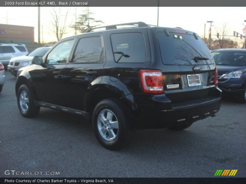 Black / Charcoal 2009 Ford Escape XLT 4WD