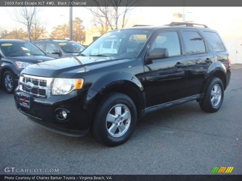 Black / Charcoal 2009 Ford Escape XLT 4WD