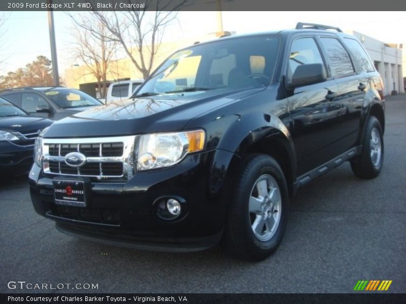 Black / Charcoal 2009 Ford Escape XLT 4WD