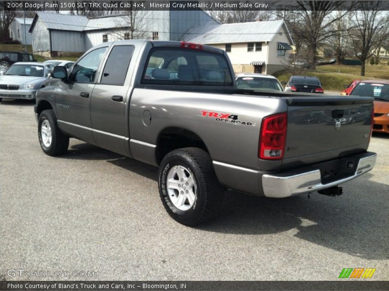 Mineral Gray Metallic / Medium Slate Gray 2006 Dodge Ram 1500 SLT TRX Quad Cab 4x4