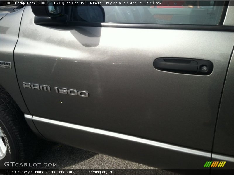Mineral Gray Metallic / Medium Slate Gray 2006 Dodge Ram 1500 SLT TRX Quad Cab 4x4