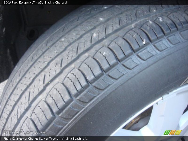 Black / Charcoal 2009 Ford Escape XLT 4WD